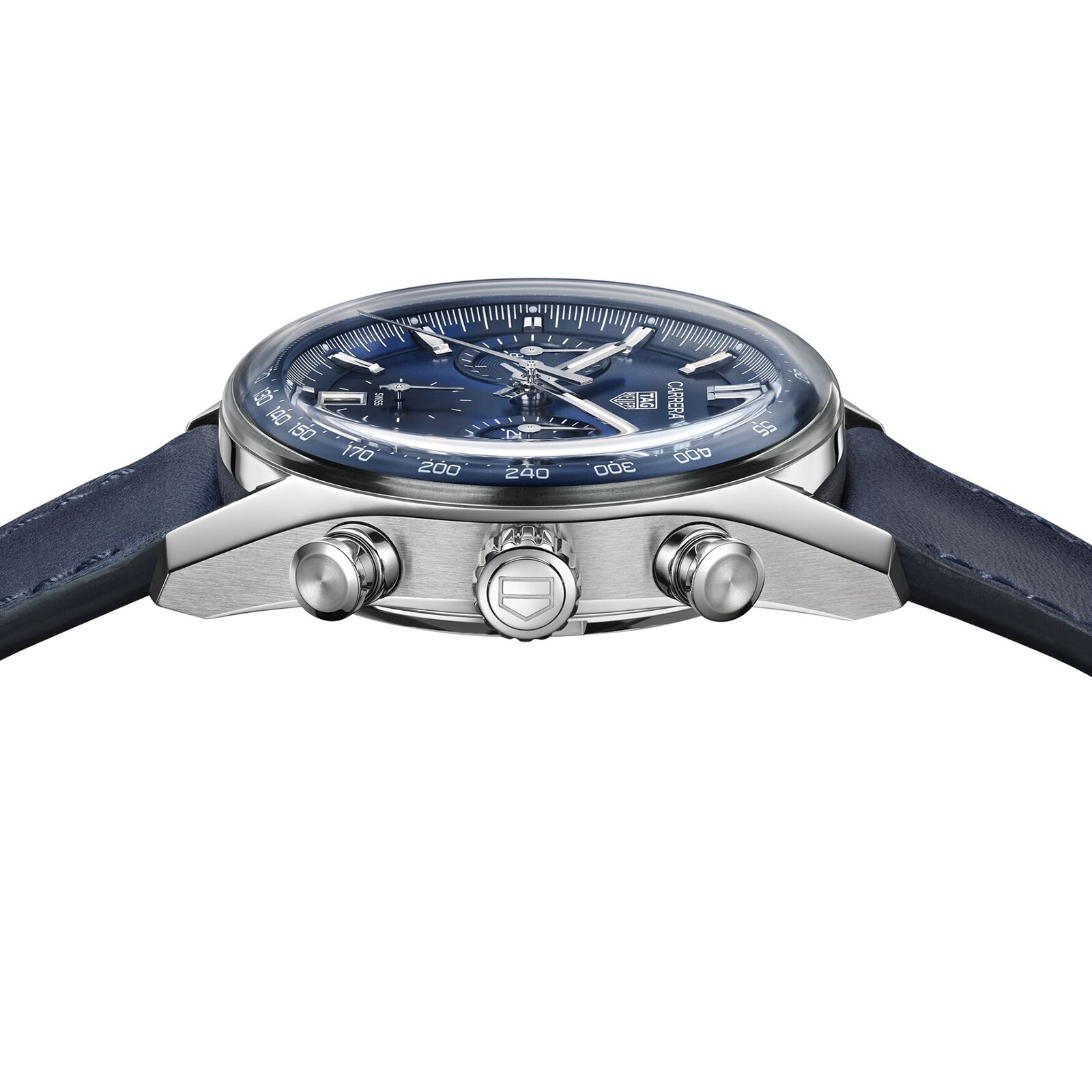 【Super Clone】TAG Heuer Carrera Chronograph 39mm Mens Watch Blue CBS2212.FC6535