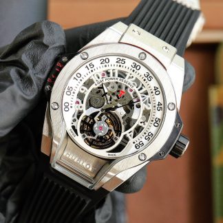 【Super Clone】Hublot MP-13 Tourbillon Bi-Axis Retrograde 913.NX.1170.RX 44 mm