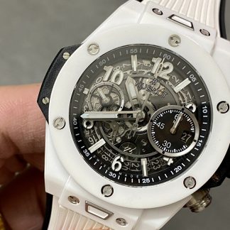 【Super Clone】Hublot Big Bang Unico White Ceramic 411.HX.1171.RX