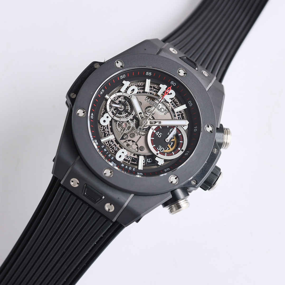 【Super Clone】Hublot 441.CI.1170.RX Big Bang Unico Black Magic 42mm Men's