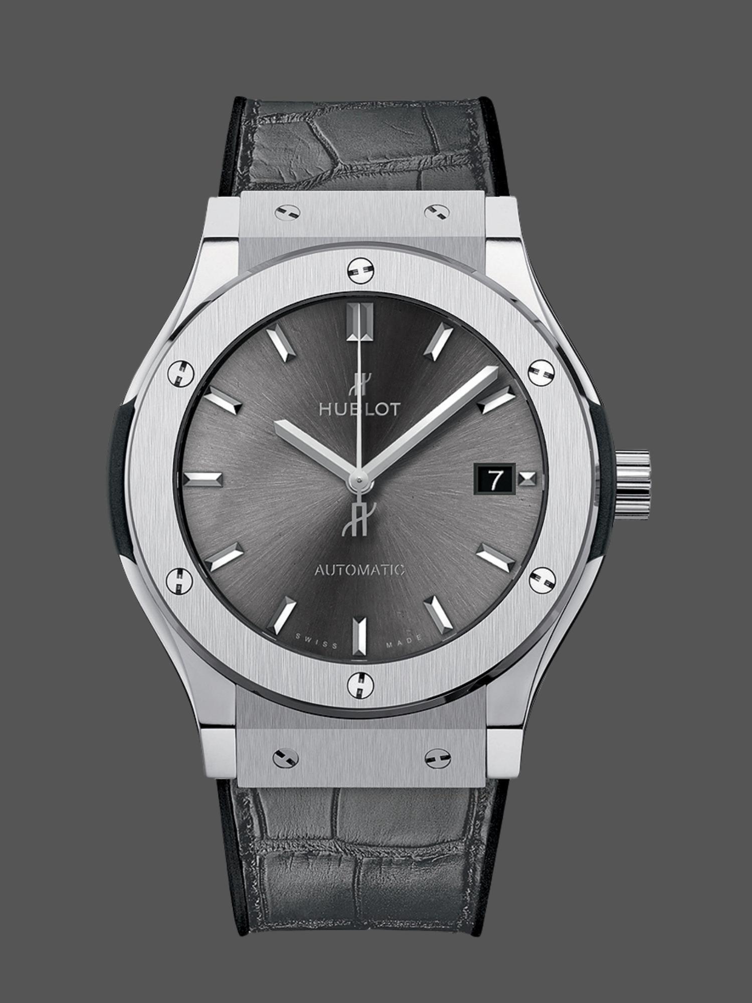 【Super Clone】Hublot Classic Fusion 511.NX.7071.LR 45MM Grey Dial Mens