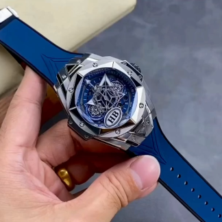 【Super Clone】Hublot Big Bang Sang Bleu II Titanium 418.NX.5107.RX.MXM20