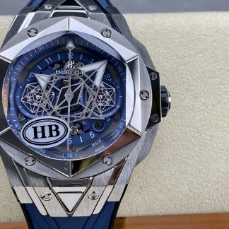 【Super Clone】Hublot Big Bang Sang Bleu II Titanium 418.NX.5107.RX.MXM20