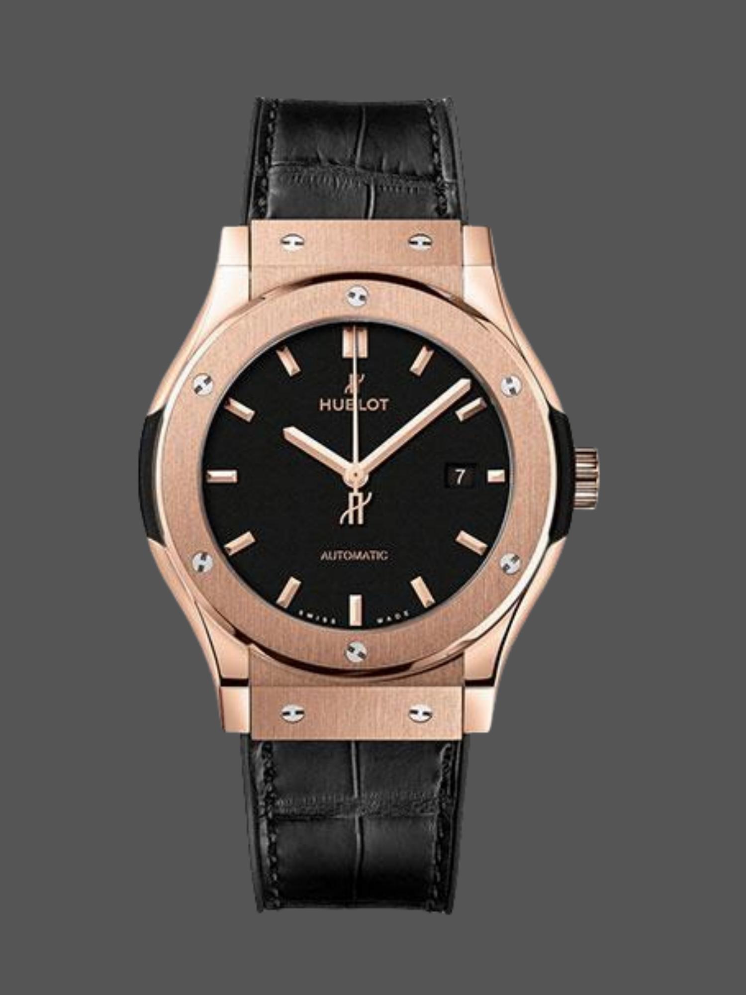 【Super Clone】Hublot Classic Fusion King Gold 542.OX.1181.LR 42mm