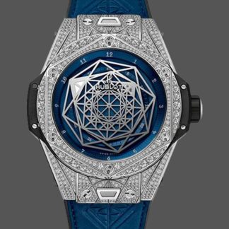 【Super Clone】Hublot Big Bang Sang Bleu Titanium 415.NX.7179.VR.1704.MXM18 45mm
