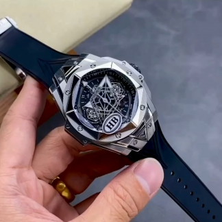 【Super Clone】418.NX.1107.RX.MXM19 Hublot Big Bang Unico Sang Blue II
