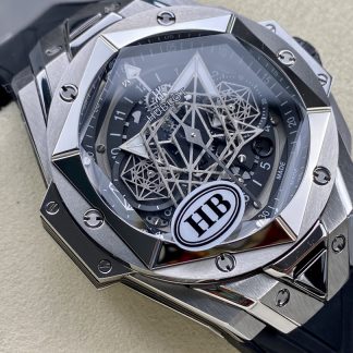 【Super Clone】418.NX.1107.RX.MXM19 Hublot Big Bang Unico Sang Blue II
