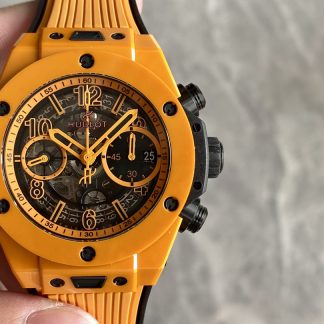 【Super Clone】Hublot Big Bang Unico Orange Ceramic 42mm 441.CU.5910.RX