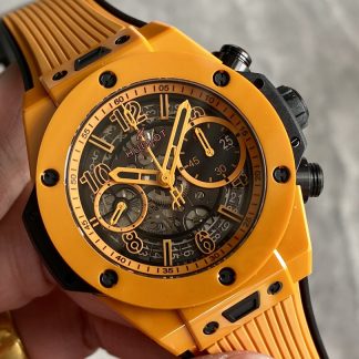 【Super Clone】Hublot Big Bang Unico Orange Ceramic 42mm 441.CU.5910.RX