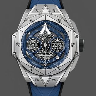 【Super Clone】Hublot Big Bang Sang Bleu II Titanium 418.NX.5107.RX.MXM20