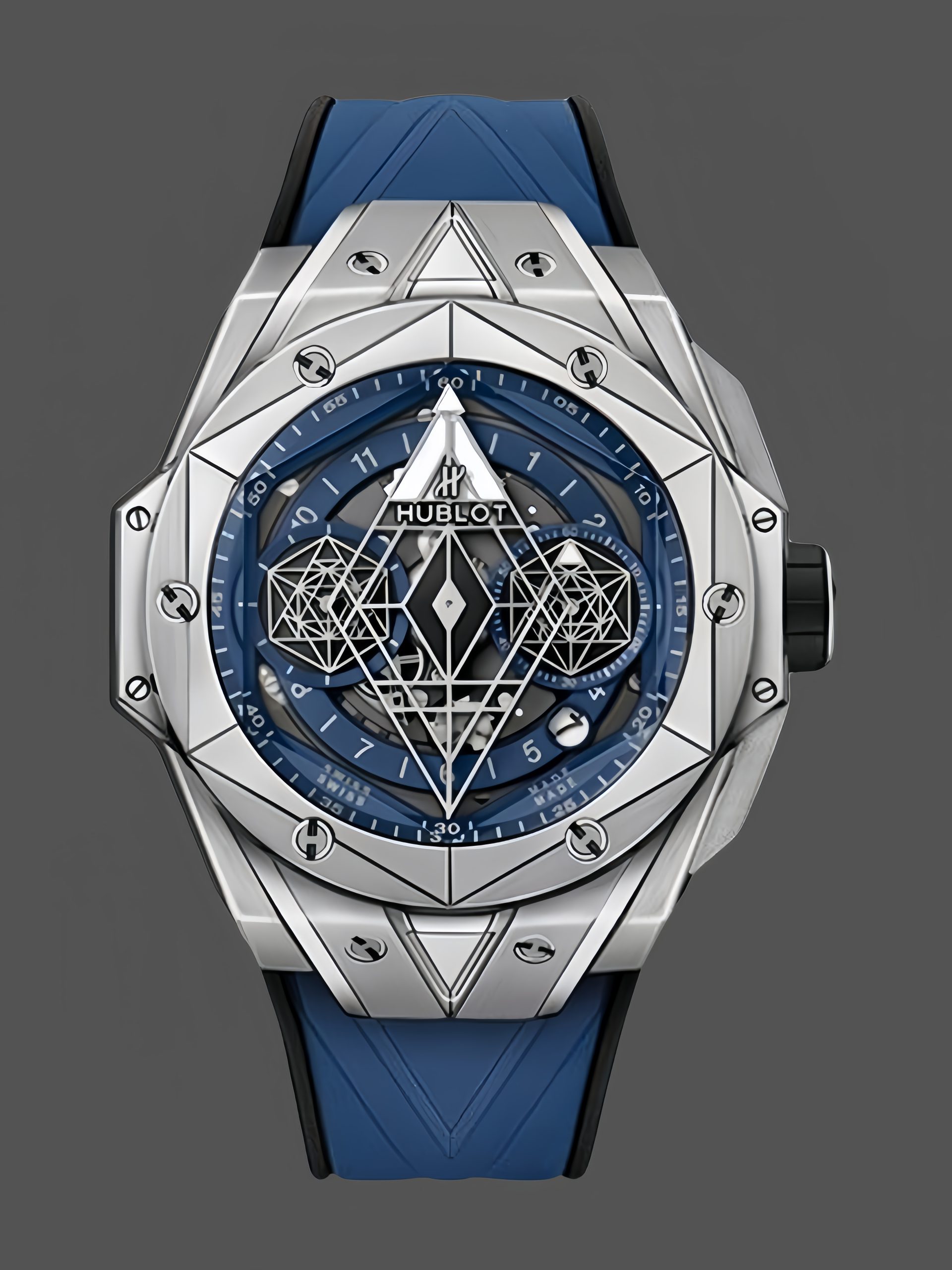 【Super Clone】Hublot Big Bang Sang Bleu II Titanium 418.NX.5107.RX.MXM20