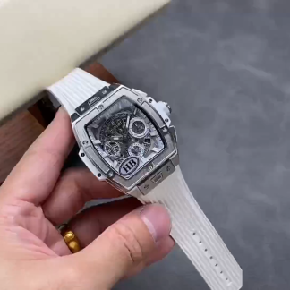 【Super Clone】Hublot Spirit Of Big Bang Titanium White Diamonds 42mm 642.NE.2010.RW