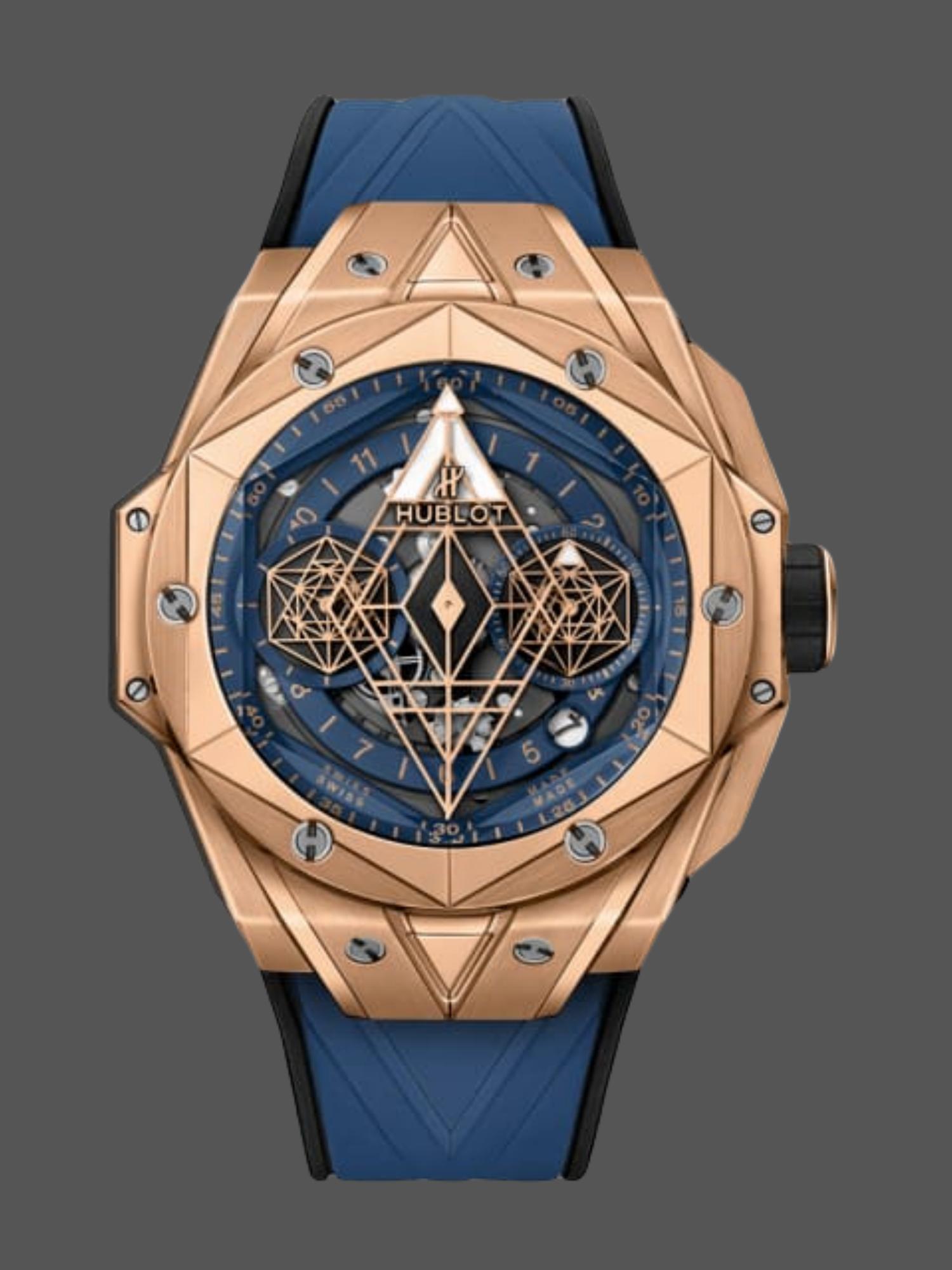 【Super Clone】Hublot Big Bang Sang Bleu II King 418.OX.5108.RX.MXM20