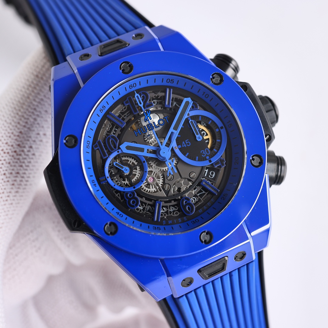 【Super Clone】Hublot 411.ES.5119.RX Big Bang Unico Blue Magic 42mm