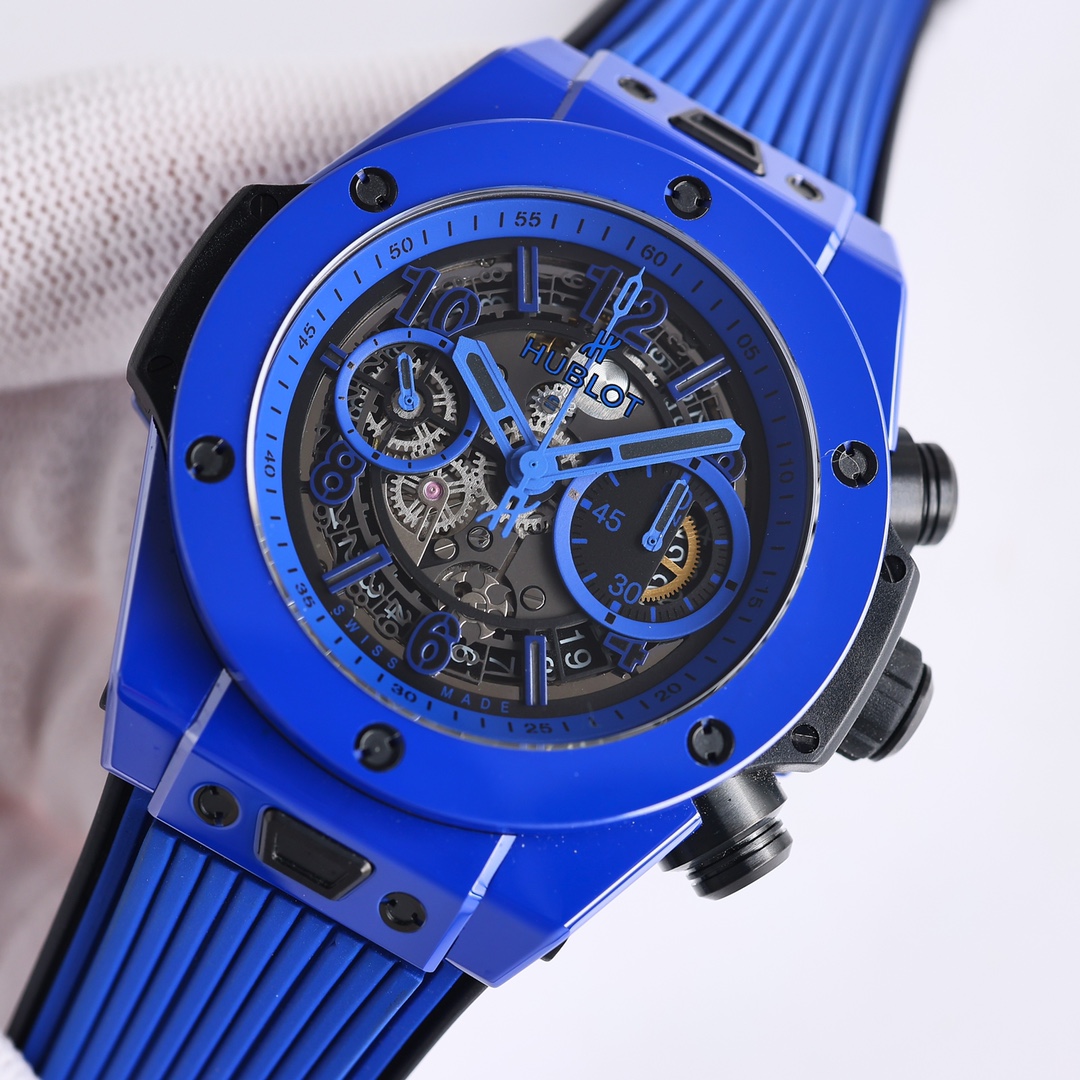 【Super Clone】Hublot 411.ES.5119.RX Big Bang Unico Blue Magic 42mm
