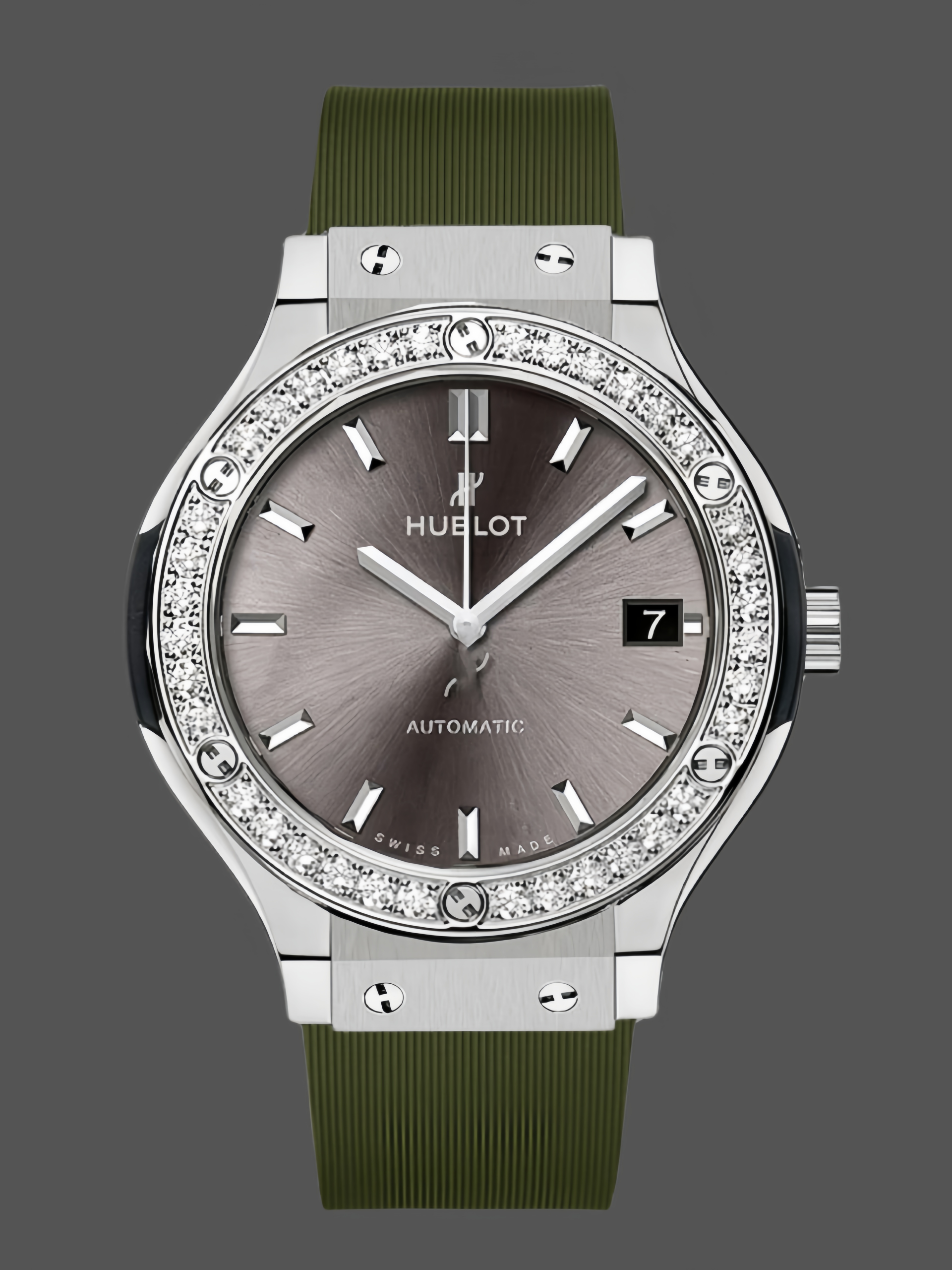 【Super Clone】Hublot Classic Fusion Grey Dial 42mm Mens Replica Watch