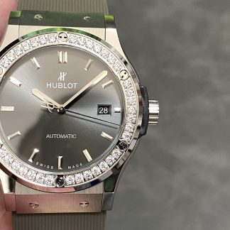 【Super Clone】Hublot Classic Fusion Grey Dial 42mm Mens Replica Watch