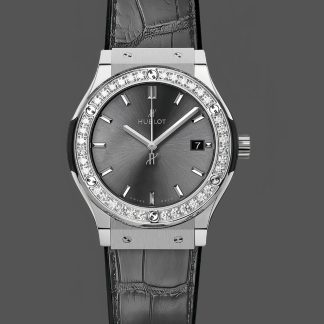【Super Clone】Hublot Classic Fusion 581.NX.7071.LR.1104 33mm Grey Lady Replica Watch