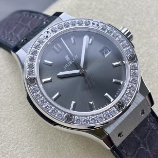 【Super Clone】Hublot Classic Fusion 581.NX.7071.LR.1104 33mm Grey Lady Replica Watch