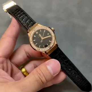 【Super Clone】Hublot Classic Fusion 581.OX.1480.RX.1704 33mm Ladies Replica Watch