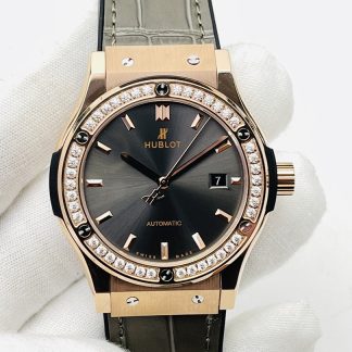 【Super Clone】Hublot Classic Fusion King Gold 565.OX.7180.RX.1204 42mm