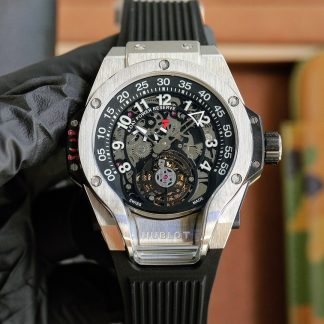 【Super Clone】Hublot MP-13 Tourbillon Bi-Axis Retrograde 913.NX.1170.RX 44 mm