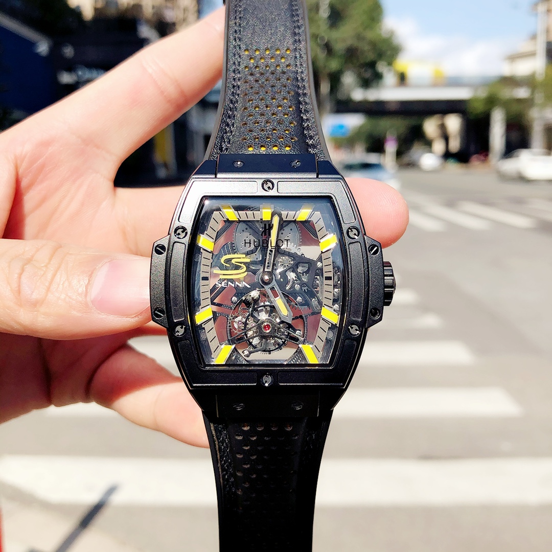 【Super Clone】Hublot Masterpiece MP-06 Senna 906.ND.0129.VR.AES12 45mm