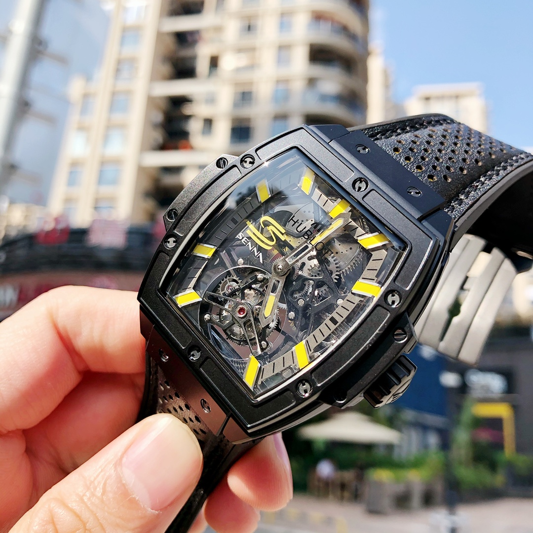 【Super Clone】Hublot Masterpiece MP-06 Senna 906.ND.0129.VR.AES12 45mm