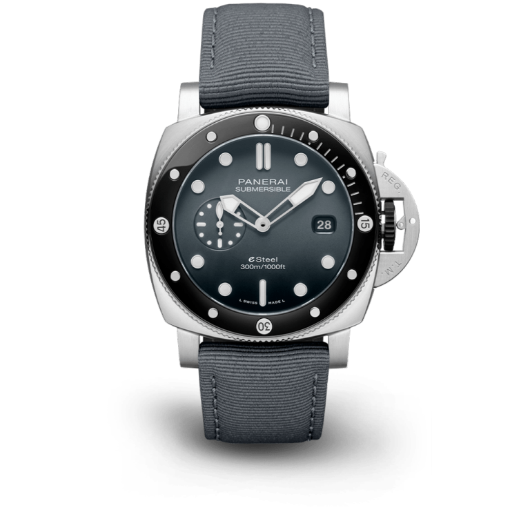【Super Clone】Submersible Gray QuarantaQuattro ESteel? Grigio Roccia 44mm
