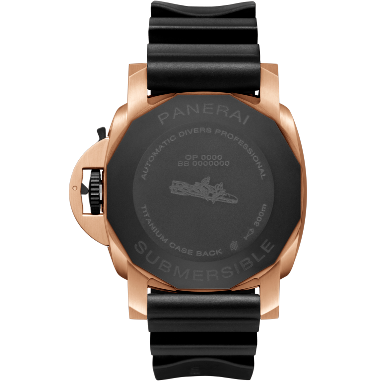 【Super Clone】Submersible Black QuarantaQuattro Goldtech? OroCarbo 44mm