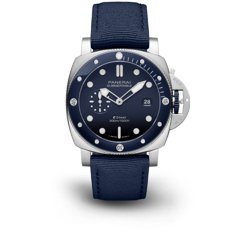 【Super Clone】Submersible Blue QuarantaQuattro ESteel? Blu Profondo 44mm