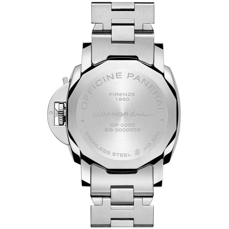 【Super Clone】Luminor Due Blue Polished steel 38mm