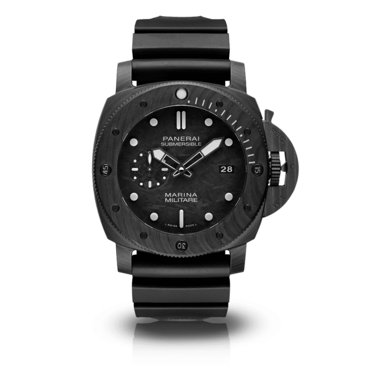 【Super Clone】Submersible Full Black Marina Militare Carbotech? 47mm