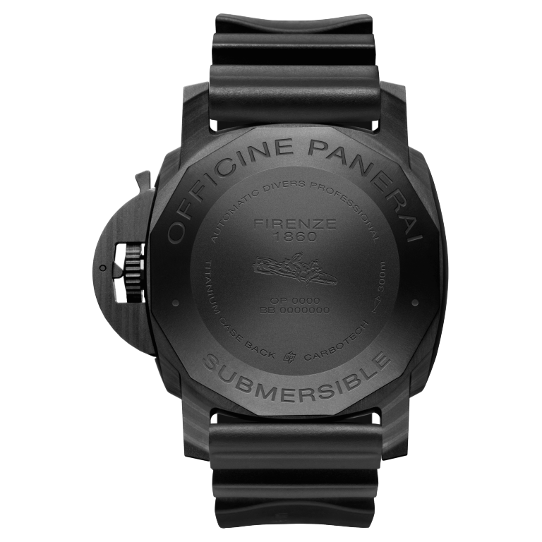 【Super Clone】Submersible Full Black Mix Blue Carbotech? 47mm