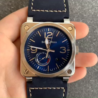 【Super Clone】Bell & Ross INSTRUMENTS series BR0397-BL-SISCA2 Blue