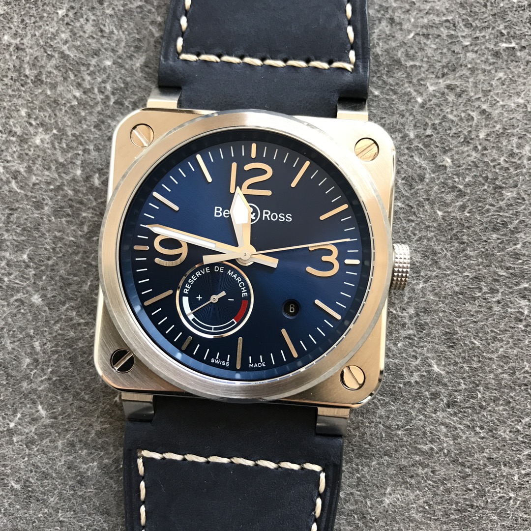 【Super Clone】Bell & Ross INSTRUMENTS series BR0397-BL-SISCA2 Blue