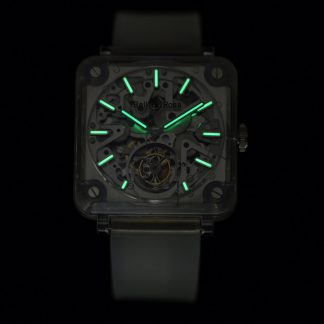 【Super Clone】Bell & Ross BR fully transparent tourbillon watch