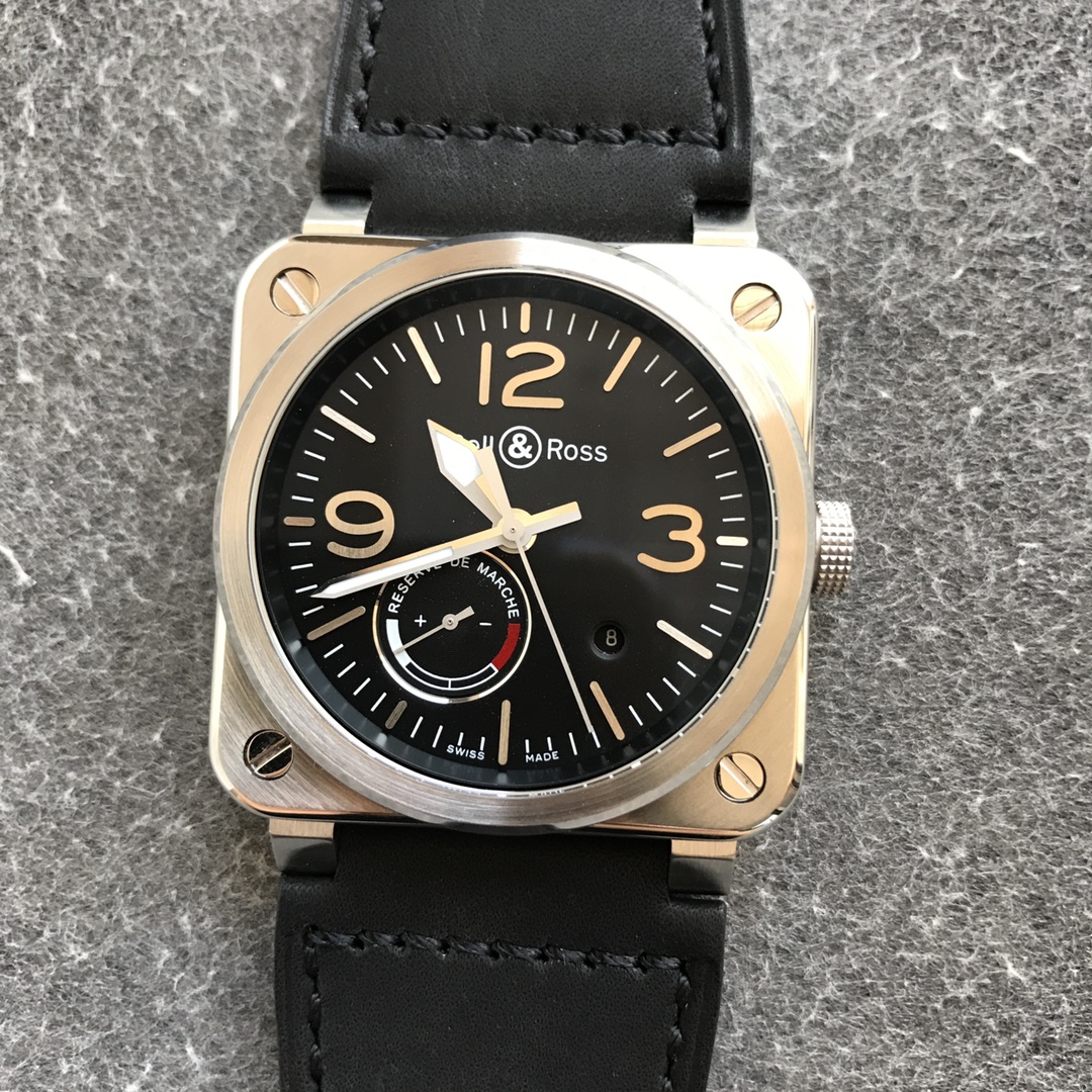 【Super Clone】Bell & Ross INSTRUMENTS series BR0397-BL-SISCA2 Black
