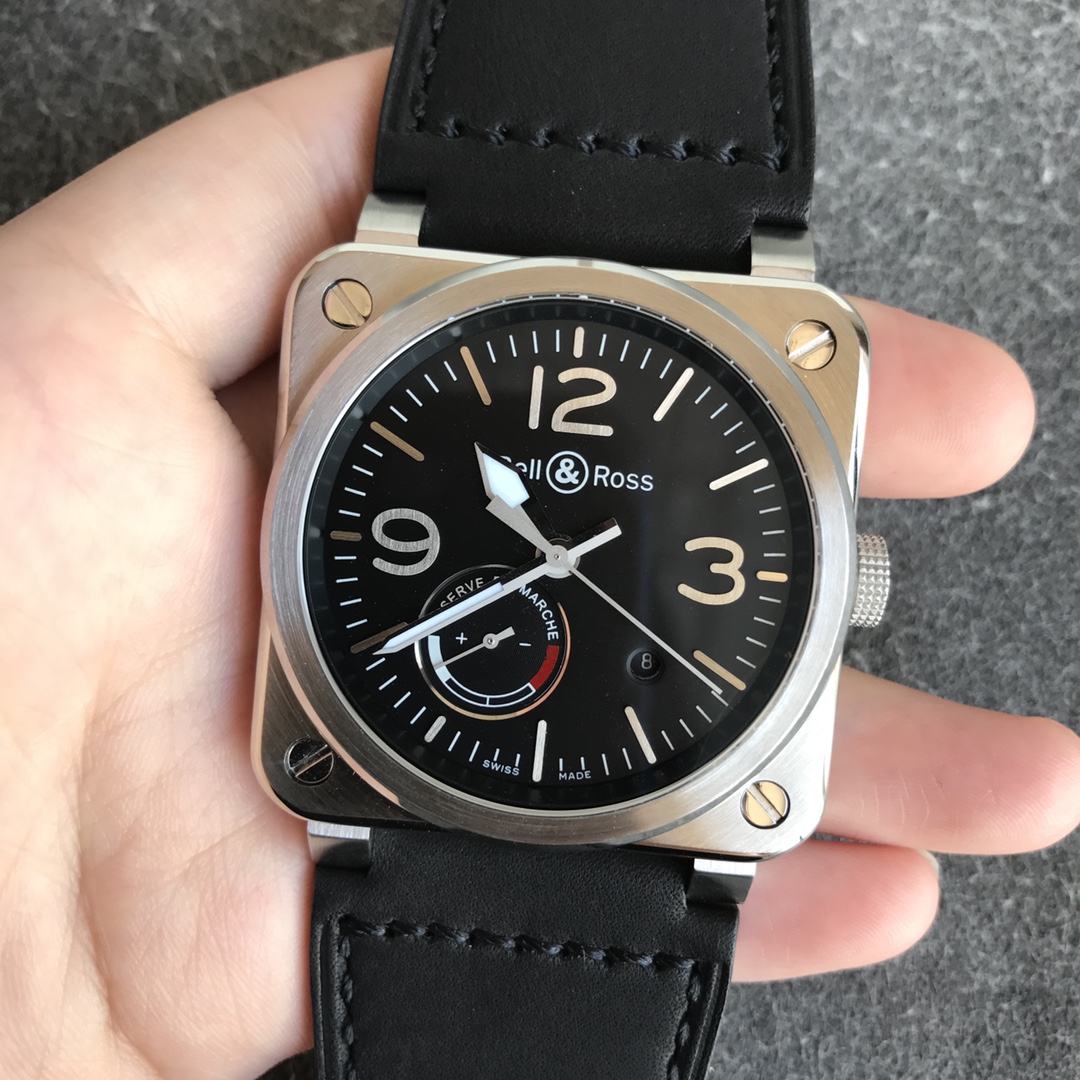 【Super Clone】Bell & Ross INSTRUMENTS series BR0397-BL-SISCA2 Black