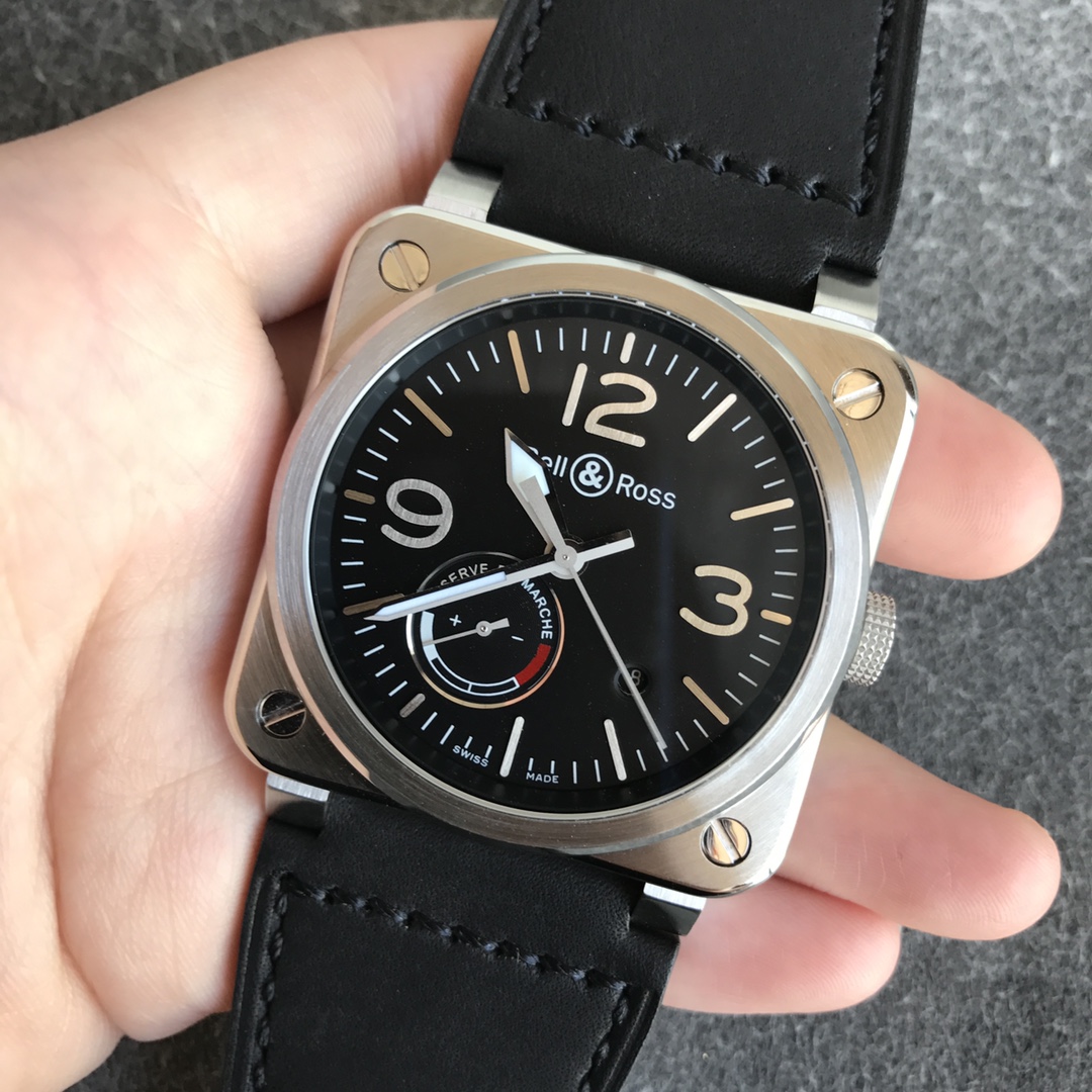 【Super Clone】Bell & Ross INSTRUMENTS series BR0397-BL-SISCA2 Black