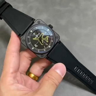 【Super Clone】Bell & Ross BR 03 Gyrocompass Square Pilot