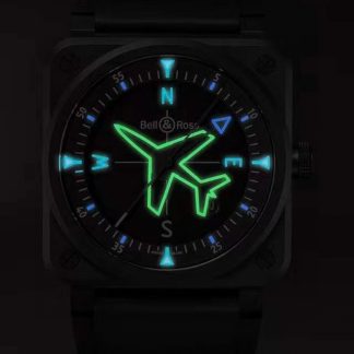 【Super Clone】Bell & Ross BR 03 Gyrocompass Square Pilot