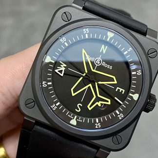 【Super Clone】Bell & Ross BR 03 Gyrocompass Square Pilot
