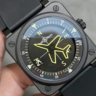 【Super Clone】Bell & Ross BR 03 Gyrocompass Square Pilot