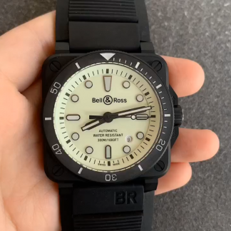 【Super Clone】Bell & Ross Br 03 - 92 Diver Full Lum Watch