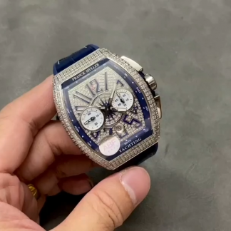【Super Clone】Franck Muller FM V45 CC DT Blue Yacht