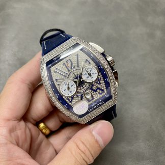 【Super Clone】Franck Muller FM V45 CC DT Blue Yacht