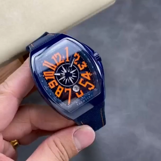 【Super Clone】Franck Muller Framulan V45 Ceramic Yacht Model Orange 45mm