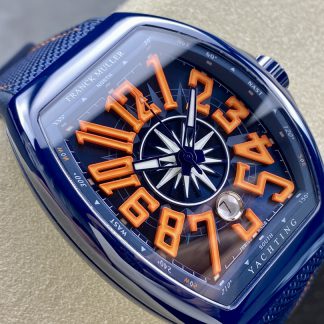 【Super Clone】Franck Muller Framulan V45 Ceramic Yacht Model Orange 45mm