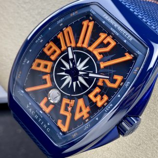 【Super Clone】Franck Muller Framulan V45 Ceramic Yacht Model Orange 45mm